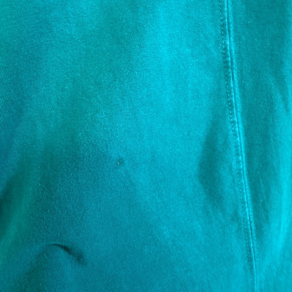 Free People Hot Shot Tee Romper Heritage Green - Picture 3 of 6